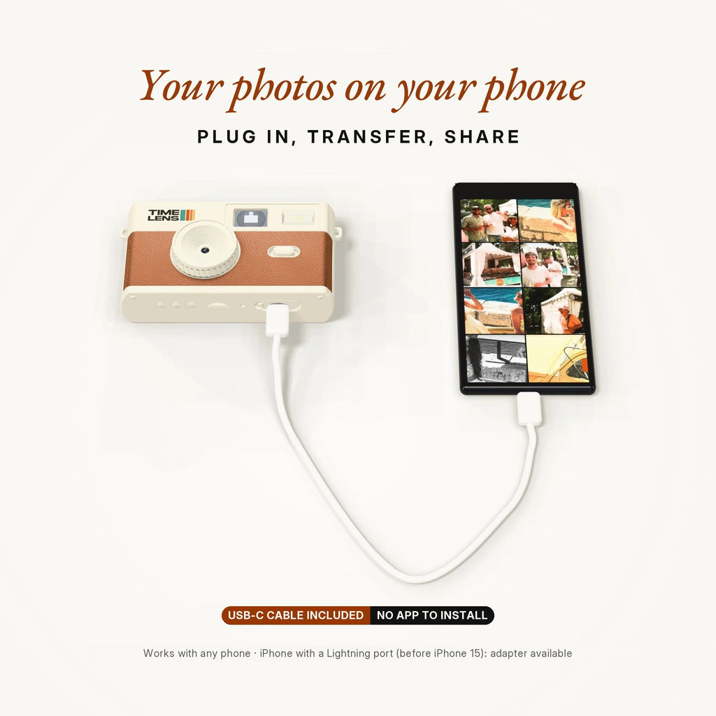 TimeLens® Camera - Cream Brown