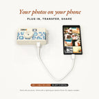 TimeLens® Camera - Cream Sky Leopard